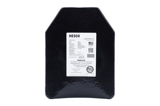 Hesco Armor 800 Series 3802C Level III Ballistic Insert has a multi-curve design